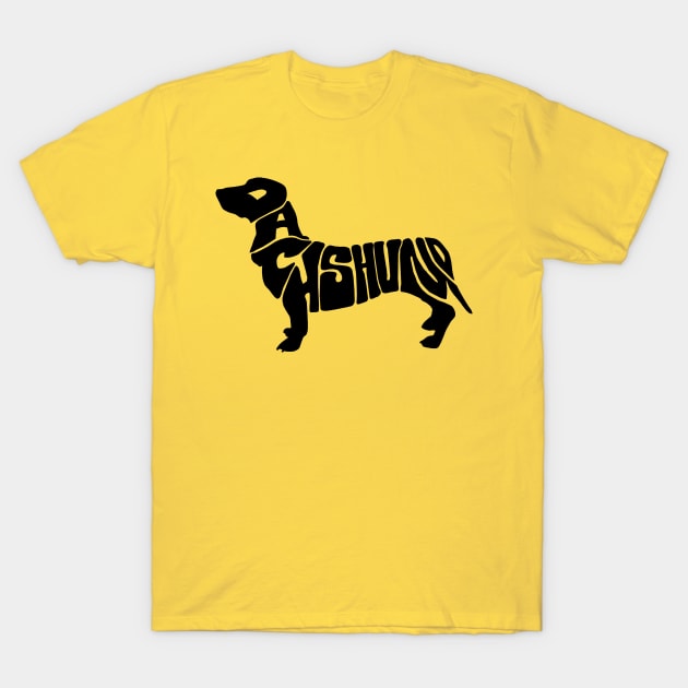 Dachshund T-Shirt by JoyFabrika